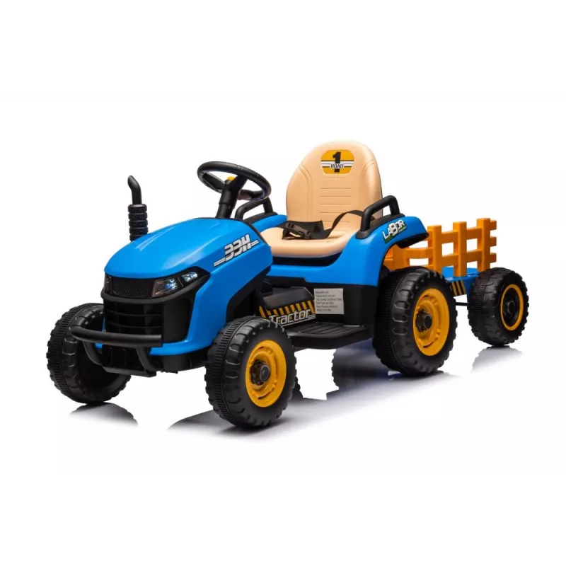 LEAN CARS Batériový traktor BBH-030 modrý