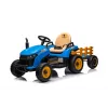 LEAN CARS Batériový traktor BBH-030 modrý