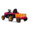 LEAN CARS Batériový traktor BBH-030 ružový
