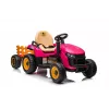 LEAN CARS Batériový traktor BBH-030 ružový