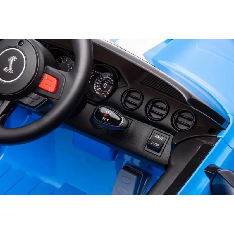 LEAN CARS Batériové vozidlo Ford Mustang GT500 Shelby modré