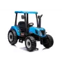 LEAN CARS batériový traktor A011 24V modrý – detské elektrické auto s 2x200W motormi, diaľkovým ovládaním, LED svetlami, Bluetooth