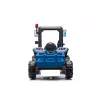 LEAN CARS batériový traktor BLT-206 modrý 12V pojazdný traktor s prívesom a diaľkovým ovládaním
