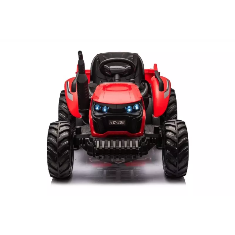 LEAN CARS Batériový traktor HC-306 červený 24V