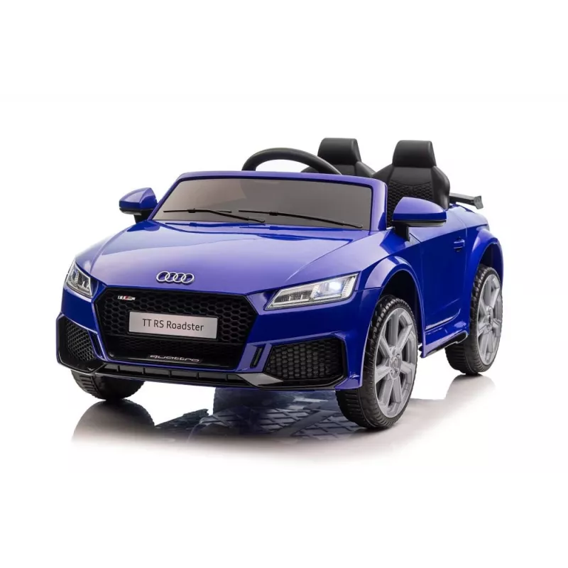 LEAN CARS Vozidlo na batériu Audi TT RS tmavomodré