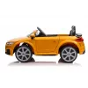 LEAN CARS batériové vozidlo Audi TT RS žlté