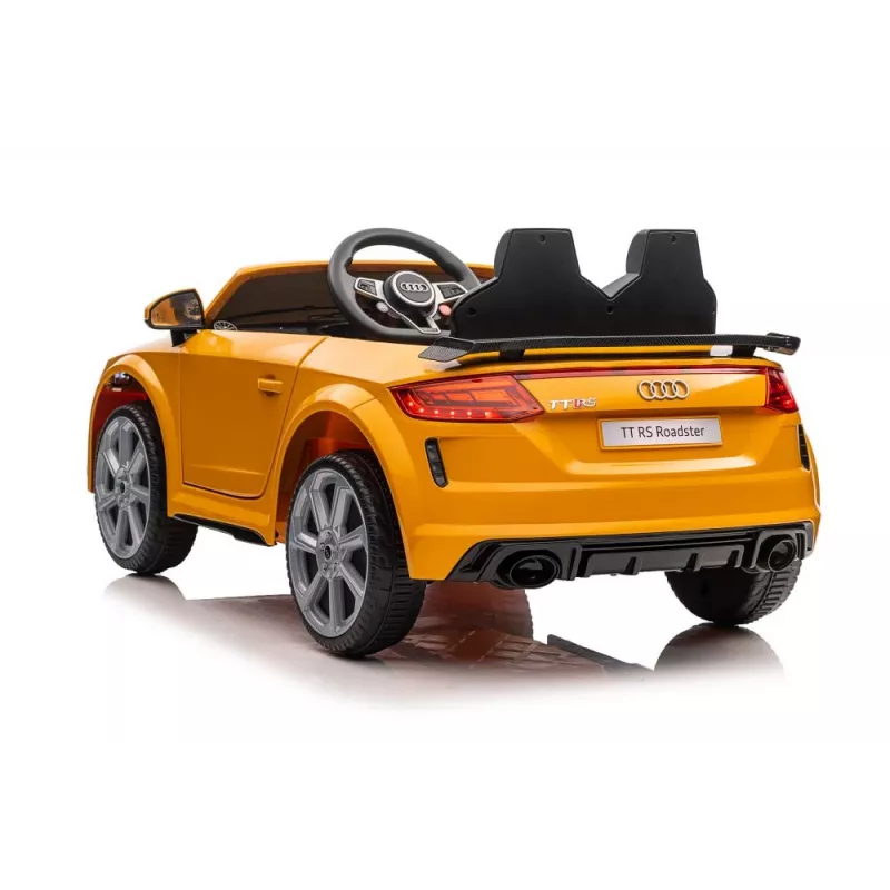 LEAN CARS batériové vozidlo Audi TT RS žlté