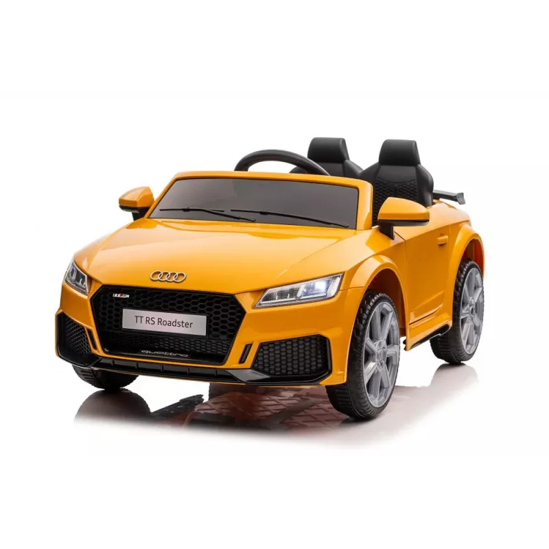 LEAN CARS batériové vozidlo Audi TT RS žlté