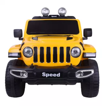 LEAN CARS Batériové vozidlo FT-938 žlté lakované 4x4