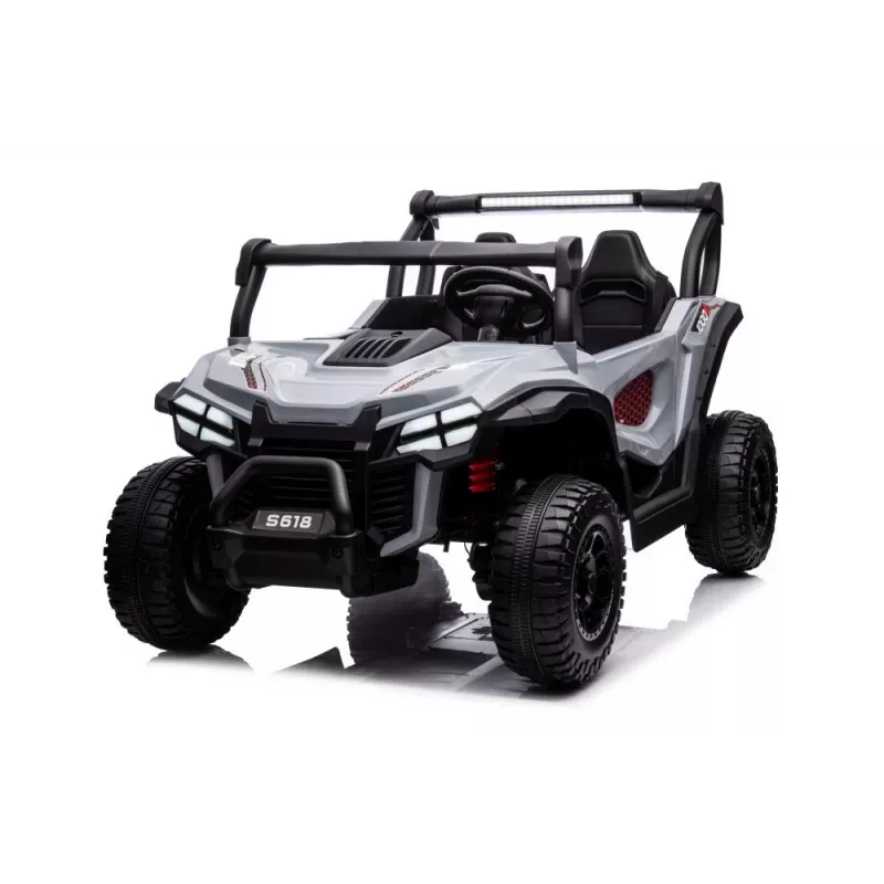 LEAN CARS Batériové vozidlo S618 sivá 4x4