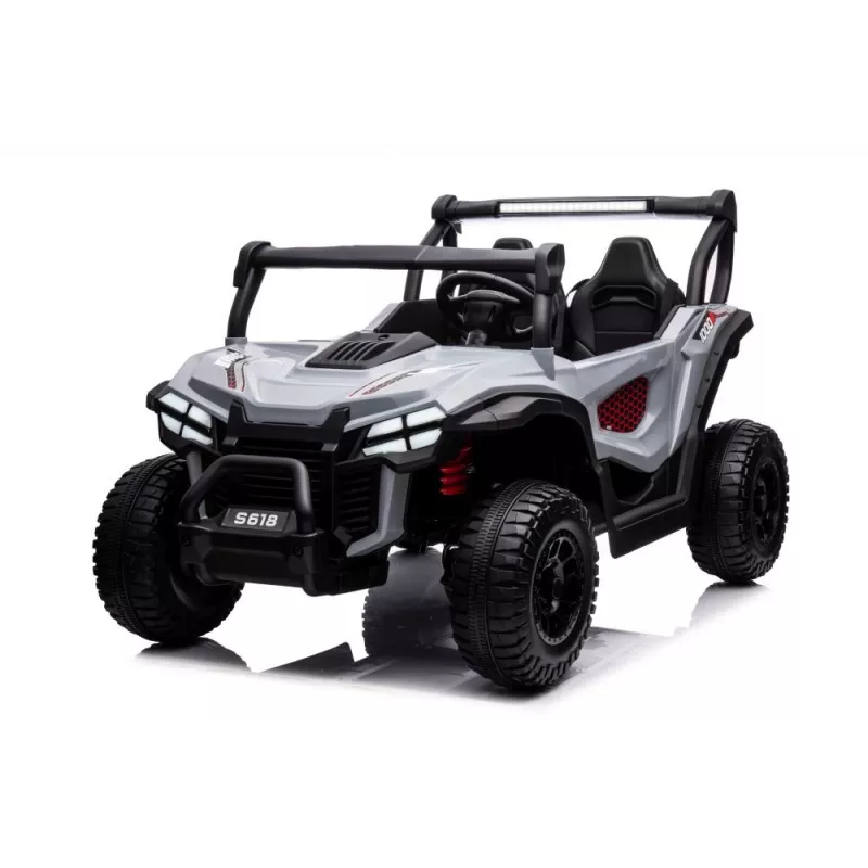 LEAN CARS Batériové vozidlo S618 sivá 4x4