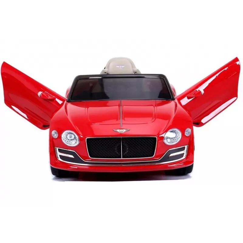 LEAN CARS Bentley Continental GT 12V elektrické detské auto - červený lak