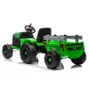 LEAN CARS CH9959B batériový traktor s prívesom svetlozelený 24V