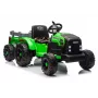 LEAN CARS CH9959B batériový traktor s prívesom svetlozelený 24V