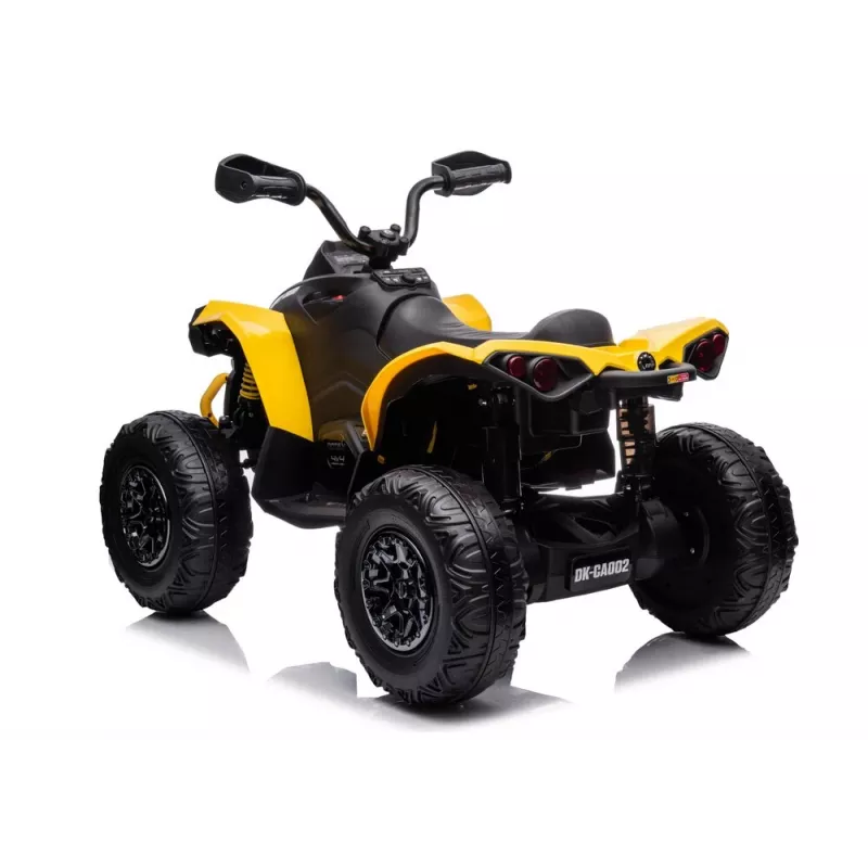 LEAN CARS DK-CA002 12V 10Ah 4x4 žltý štvorkolka na batérie