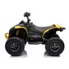 LEAN CARS DK-CA002 12V 10Ah 4x4 žltý štvorkolka na batérie