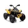 LEAN CARS DK-CA002 12V 10Ah 4x4 žltý štvorkolka na batérie