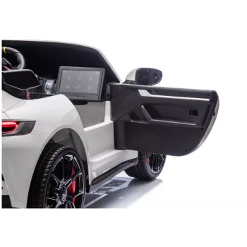 LEAN CARS DK-P911 Porsche GT3 24V batériové detské auto biele