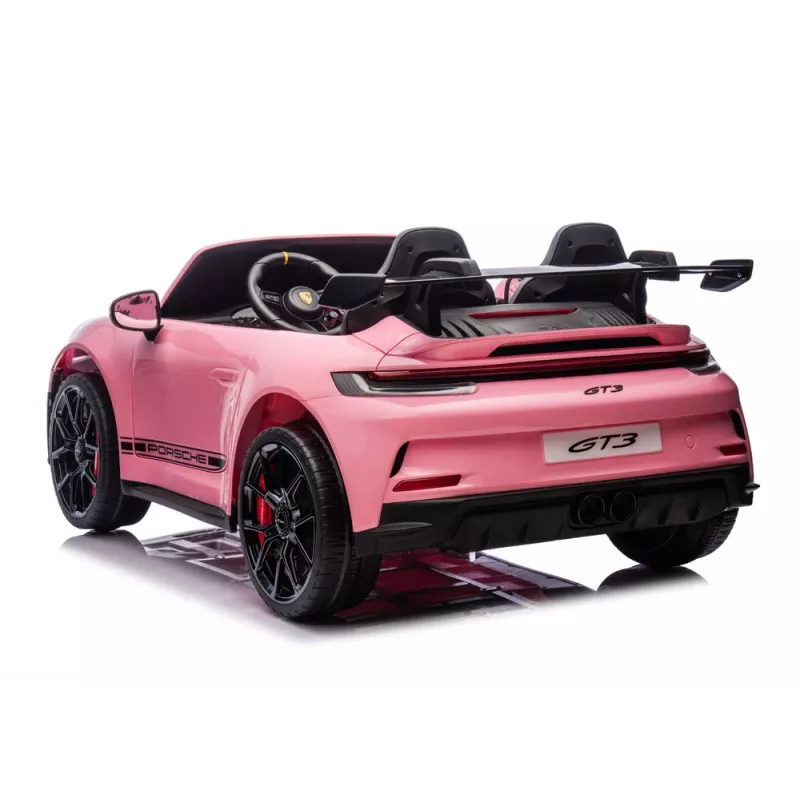 LEAN CARS DK-P911 Porsche GT3 ružové batériové jazdné auto