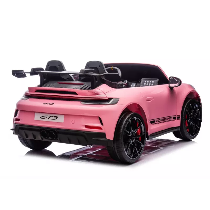 LEAN CARS DK-P911 Porsche GT3 ružové batériové jazdné auto