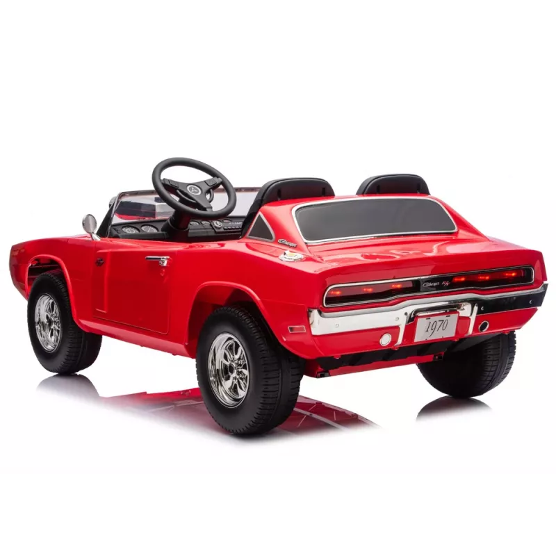 LEAN CARS Dodge Charger R/T DLS-K12 24V7Ah červené autíčko na batériu