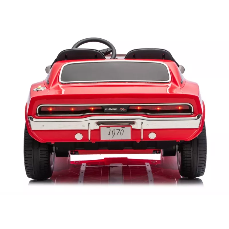 LEAN CARS Dodge Charger R/T DLS-K12 24V7Ah červené autíčko na batériu