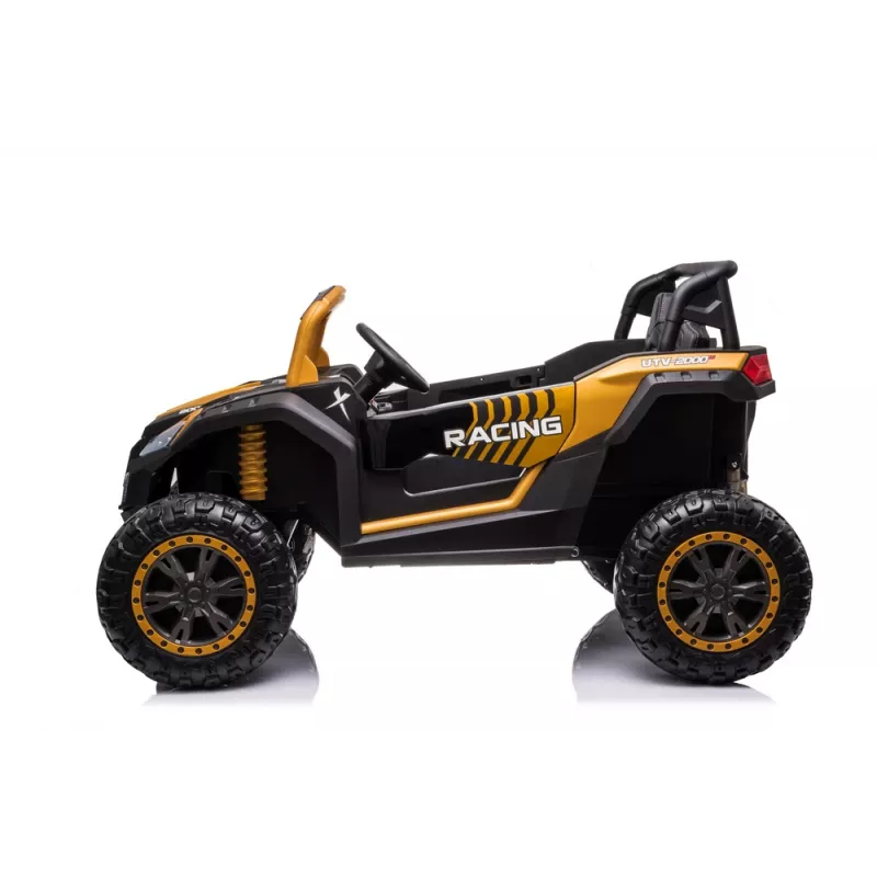 LEAN CARS Elektrické jazdné buggy A032 zlatá