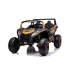 LEAN CARS Elektrické jazdné buggy A032 zlatá