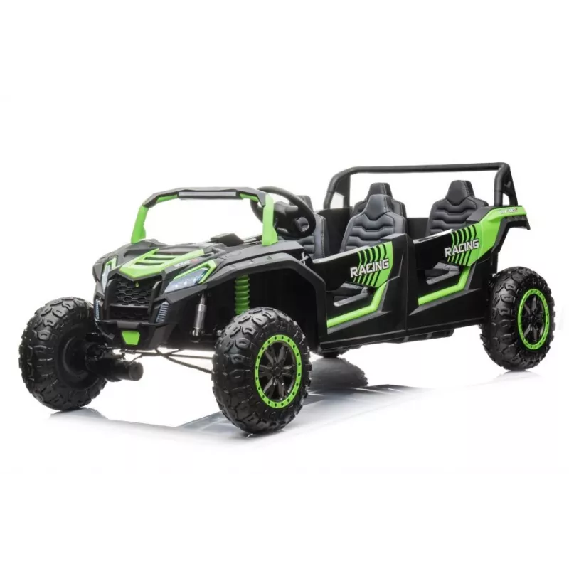 LEAN CARS elektrický buggy na jazdenie A033 4x4 24V zelené
