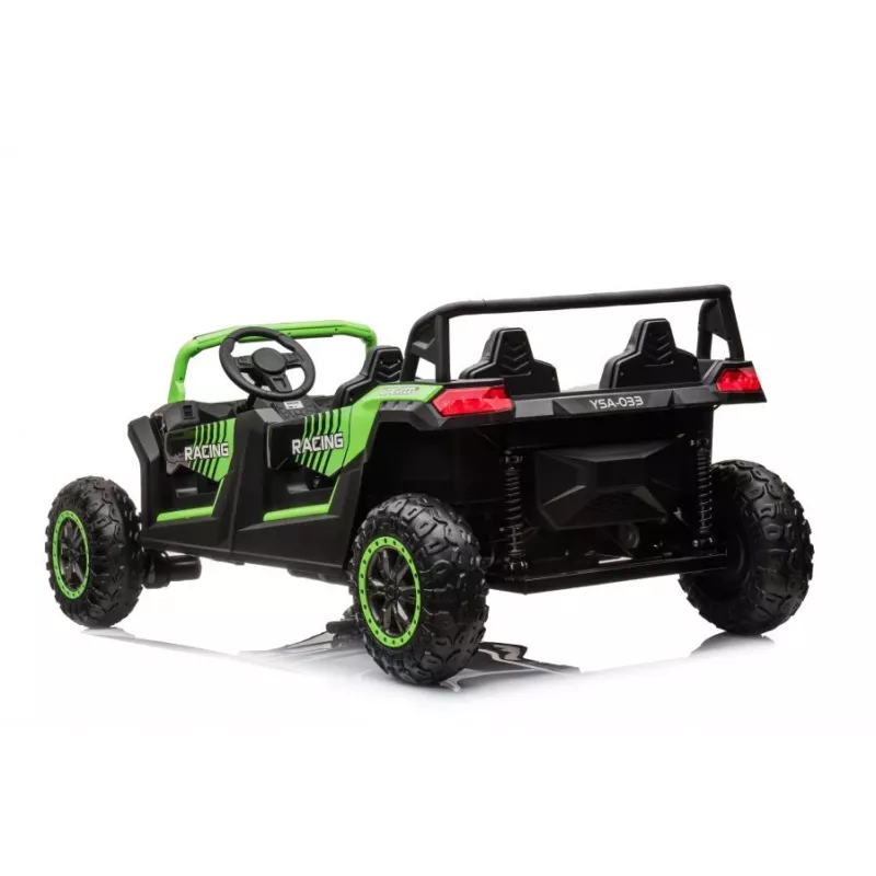 LEAN CARS elektrický buggy na jazdenie A033 4x4 24V zelené