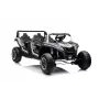 LEAN CARS elektrický buggy na jazdenie A033 4x4 24V biele
