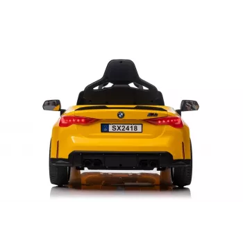 LEAN CARS elektrické detské auto BMW M4 žlté