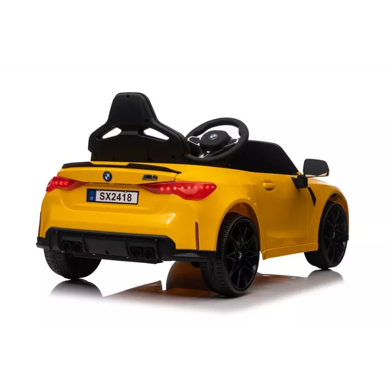 LEAN CARS elektrické detské auto BMW M4 žlté