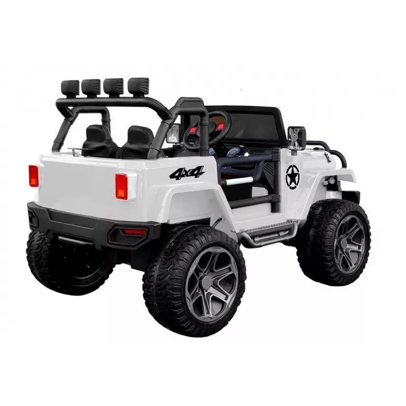 LEAN CARS elektrické detské auto WXE-1688 4x4 biele