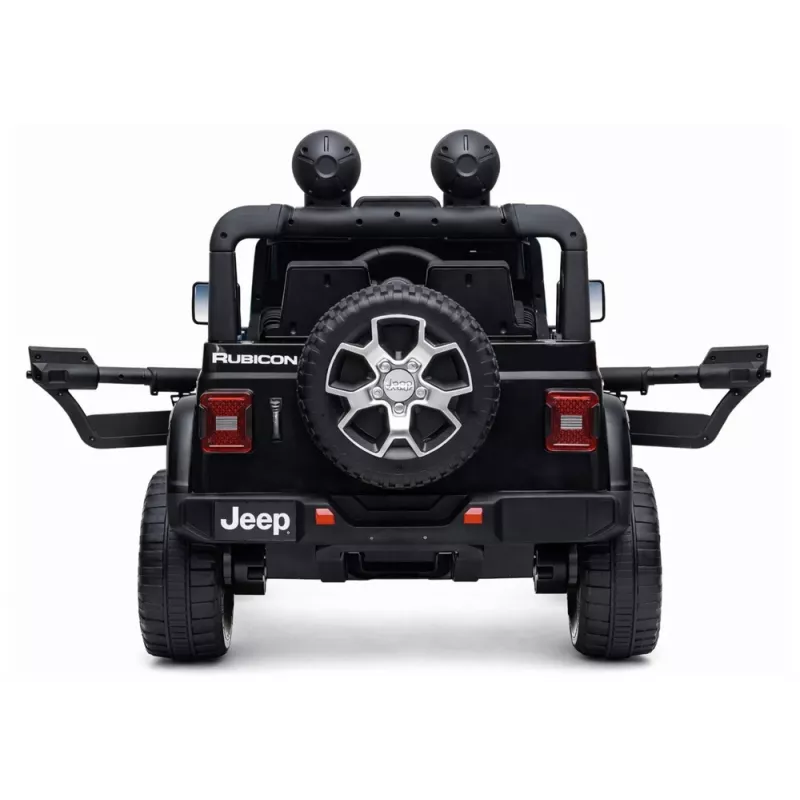 LEAN CARS elektrický pojazdný Jeep Rubicon 4x4 čierny