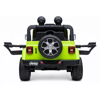 LEAN CARS elektrický pojazdný Jeep Rubicon 4x4 zelený