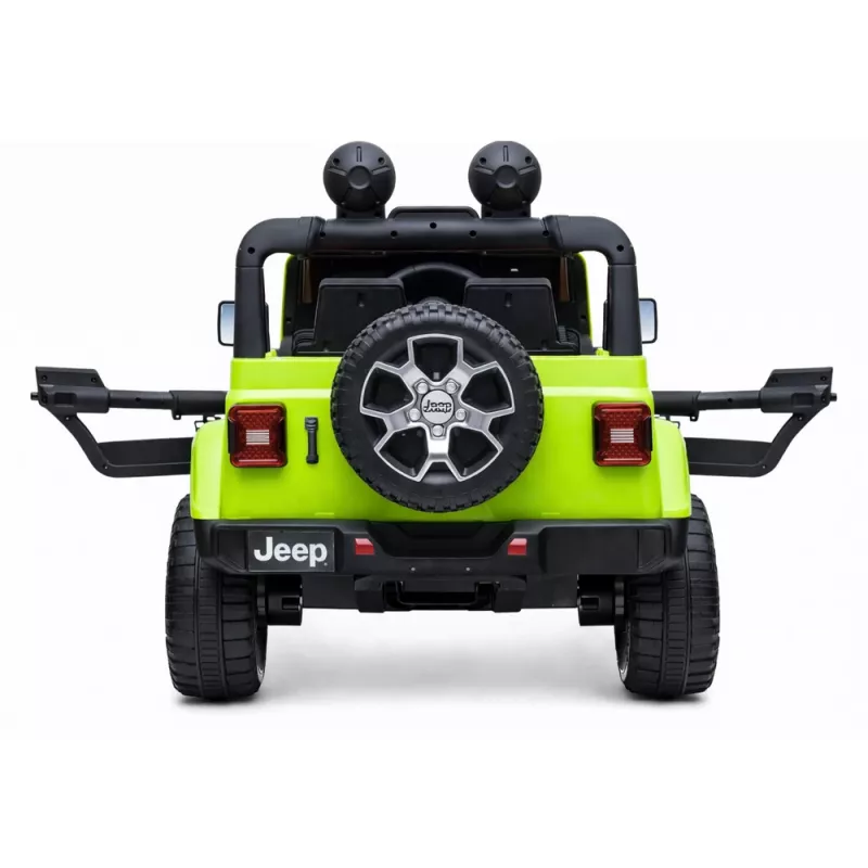 LEAN CARS elektrický pojazdný Jeep Rubicon 4x4 zelený