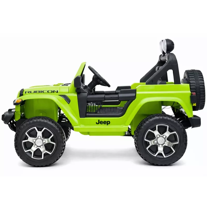 LEAN CARS elektrický pojazdný Jeep Rubicon 4x4 zelený