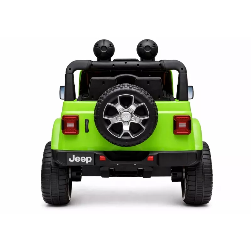 LEAN CARS elektrický pojazdný Jeep Rubicon 4x4 zelený