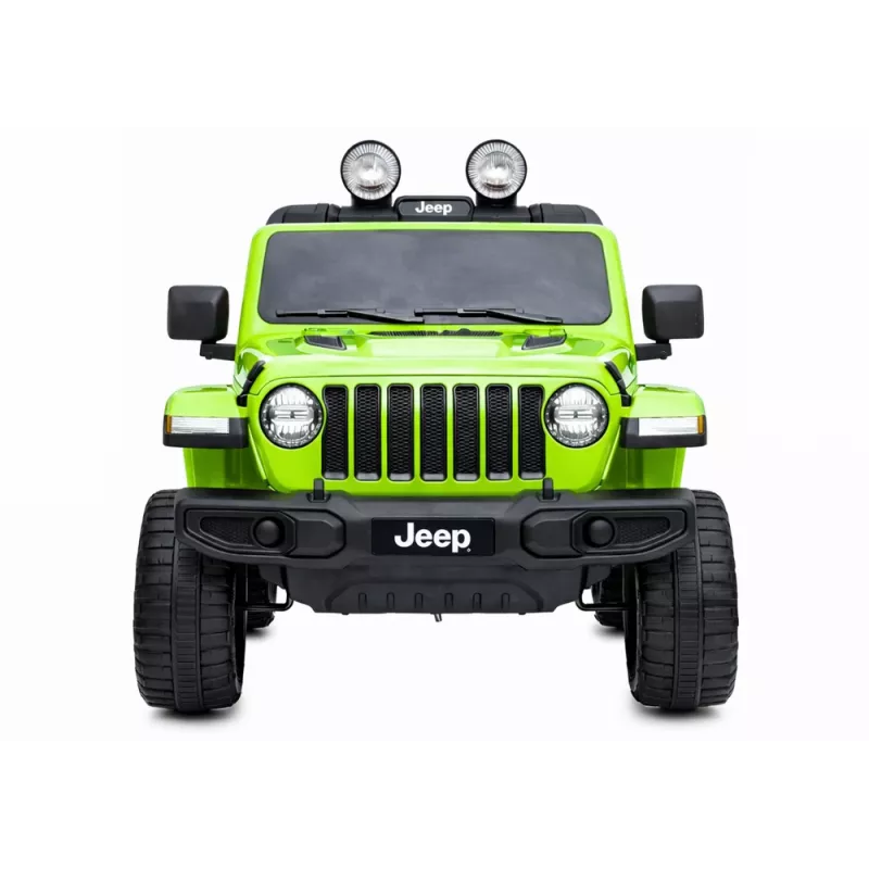 LEAN CARS elektrický pojazdný Jeep Rubicon 4x4 zelený