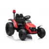 LEAN CARS elektrický detský traktor HZB-200 s prívesom červený