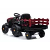 LEAN CARS elektrický traktor s prívesom BDM0925 červený