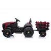 LEAN CARS elektrický traktor s prívesom BDM0925 červený