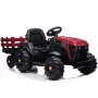 LEAN CARS elektrický traktor s prívesom BDM0925 červený