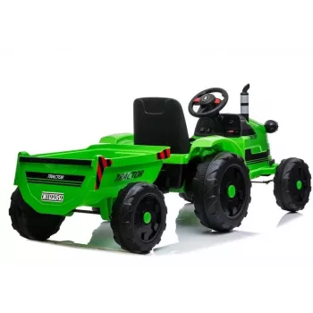 LEAN CARS elektrický traktor s prívesom CH9959 zelený