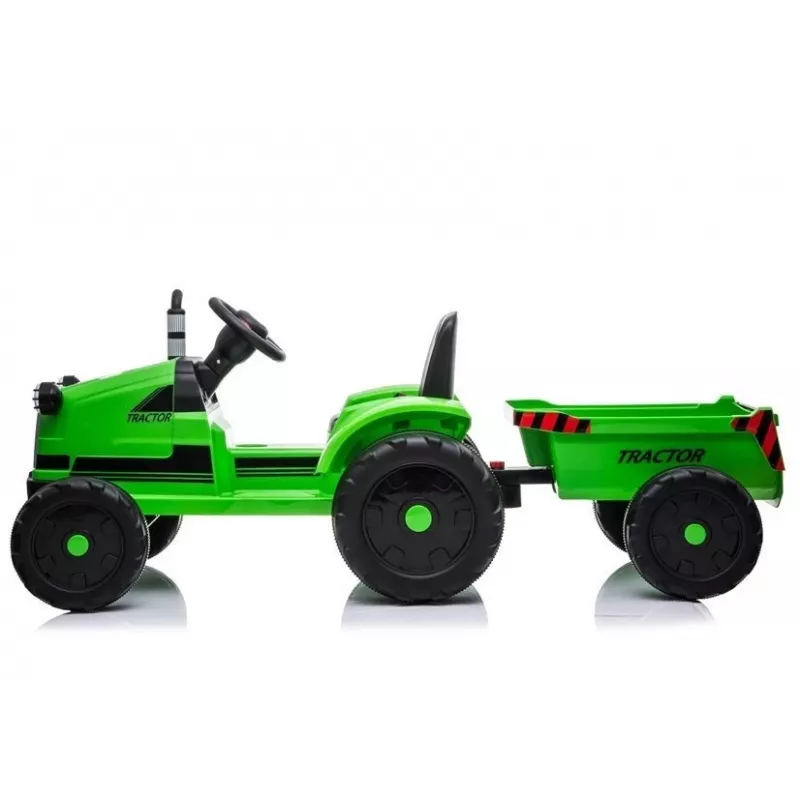 LEAN CARS elektrický traktor s prívesom CH9959 zelený