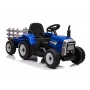 LEAN CARS elektrický detský traktor s prívesom XMX611 modrý