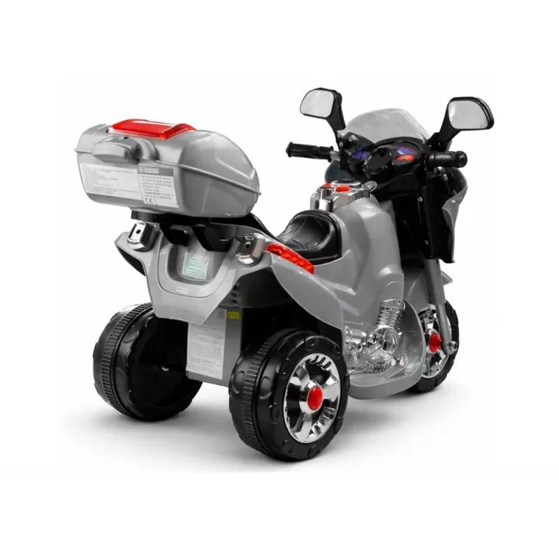 LEAN CARS HC8051 Sivá elektrická detská motorka