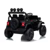 LEAN CARS Jeep Rubicon DK-JWR558 24V batériou poháňané detské auto pre deti, čierne