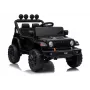 LEAN CARS Jeep Rubicon DK-JWR558 24V batériou poháňané detské auto pre deti, čierne